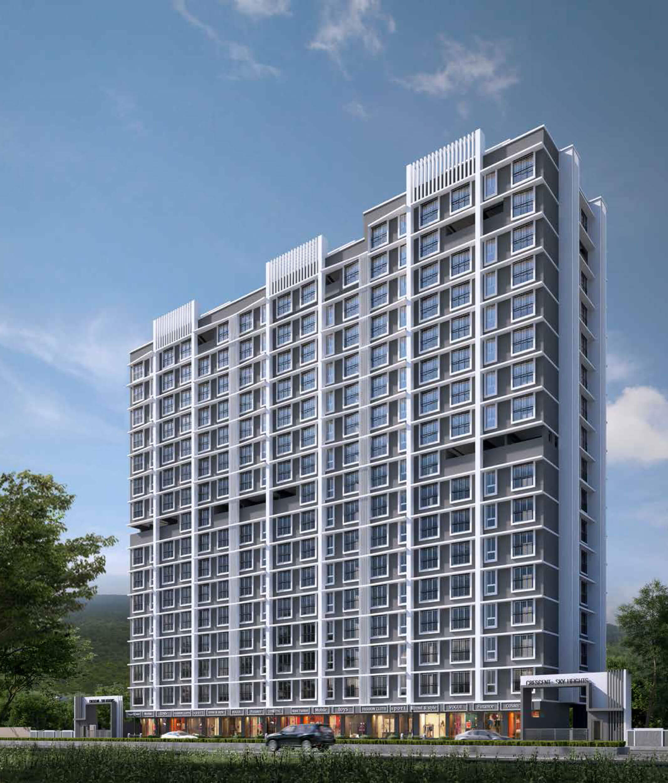 Crescent Sky Heights, Phase I